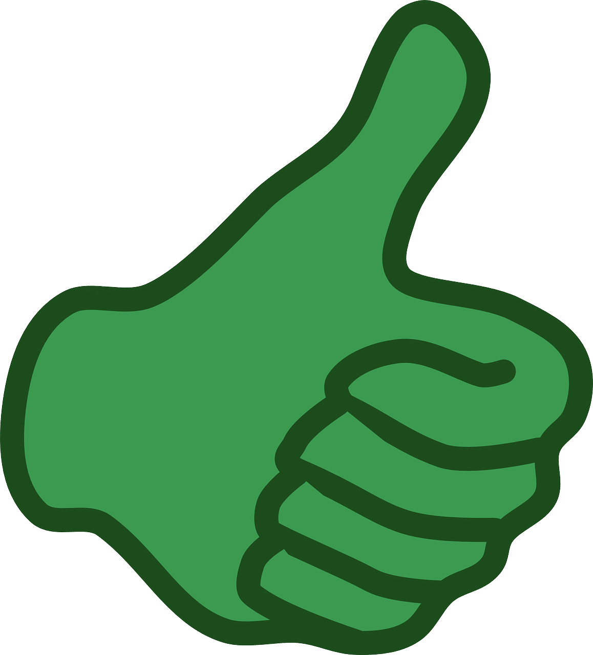 Thumb up and down - Openclipart