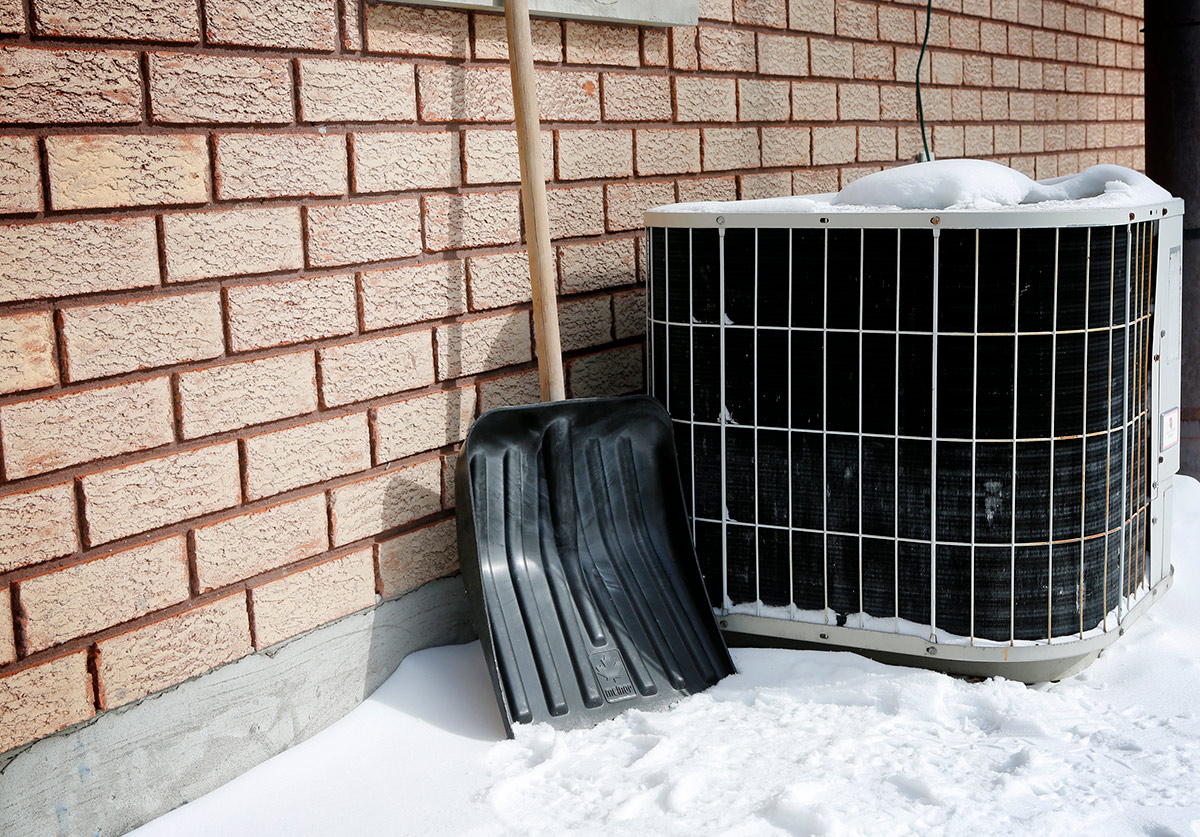 What a Weighty Snowfall Can Do to Your HVAC System